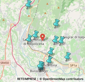 Mappa Via Pigna, 37015 Sant'Ambrogio di Valpolicella VR, Italia (4.125)