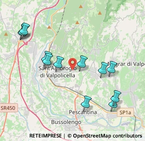 Mappa Via Pigna, 37015 Sant'Ambrogio di Valpolicella VR, Italia (4.26667)