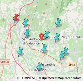 Mappa Via Pigna, 37015 Sant'Ambrogio di Valpolicella VR, Italia (3.97182)