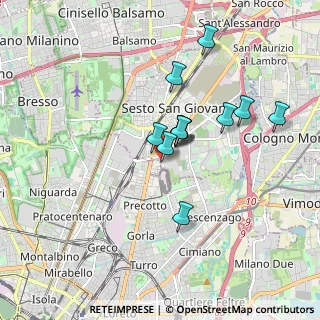 Mappa Via Adamello, 20099 Sesto San Giovanni MI, Italia (1.37)