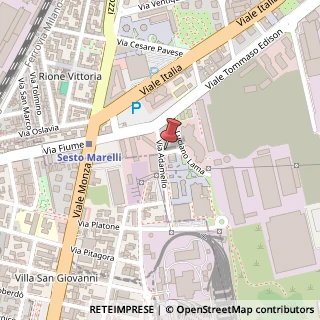 Mappa Piazza Indro Montanelli, 40, 20099 Sesto San Giovanni, Milano (Lombardia)