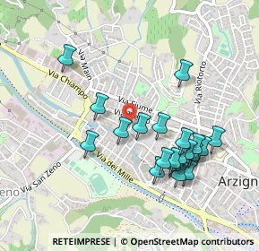 Mappa Via Cappuccini, 36071 Arzignano VI, Italia (0.4575)