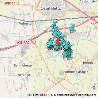 Mappa Via Breda, 25039 Travagliato BS, Italia (1.1235)