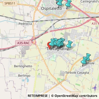 Mappa Via Breda, 25039 Travagliato BS, Italia (1.925)