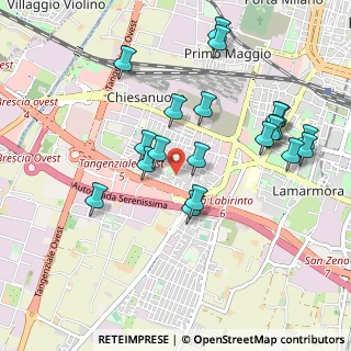 Mappa Via Parma, 25125 Brescia BS, Italia (0.986)