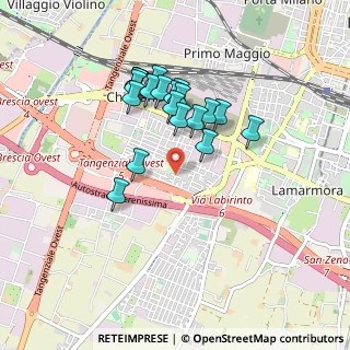 Mappa Via Parma, 25125 Brescia BS, Italia (0.7755)