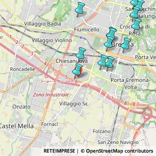 Mappa Via Parma, 25125 Brescia BS, Italia (2.68538)