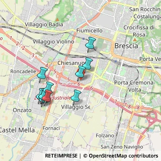 Mappa Via Parma, 25125 Brescia BS, Italia (1.82818)