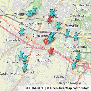 Mappa Via Parma, 25125 Brescia BS, Italia (2.24889)