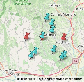 Mappa Via Bertini, 37035 San Giovanni Ilarione VR, Italia (6.55091)