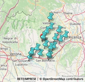 Mappa Via Bertini, 37035 San Giovanni Ilarione VR, Italia (10.64053)