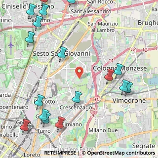 Mappa Via Livorno, 20099 Sesto San Giovanni MI, Italia (3.03235)