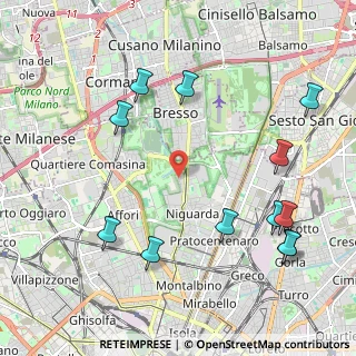Mappa Via Privata Antonio Da Saluzzo, 20100 Milano MI, Italia (2.51833)