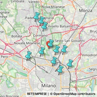 Mappa Via Privata Antonio Da Saluzzo, 20100 Milano MI, Italia (3.37545)