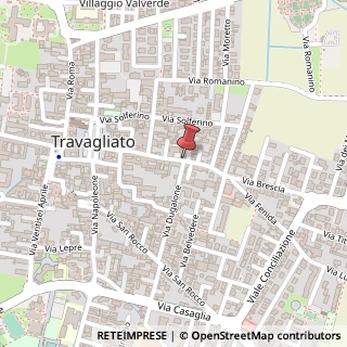 Mappa Via Guglielmo Marconi, 17, 25039 Travagliato, Brescia (Lombardia)