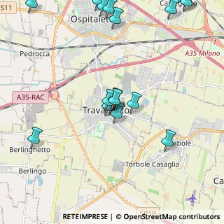 Mappa Via Privata S. Marco, 25039 Travagliato BS, Italia (2.52625)
