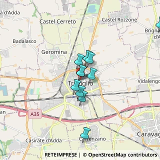 Mappa Via Roma, 24047 Treviglio BG, Italia (1.32455)