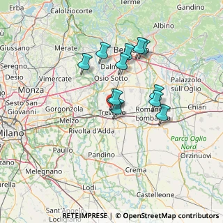 Mappa Via Roma, 24047 Treviglio BG, Italia (11.20667)