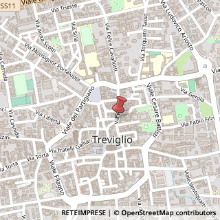 Mappa Via Roma, 15, 24047 Treviglio, Bergamo (Lombardia)