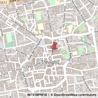 Mappa Via Roma, 16, 24047 Treviglio, Bergamo (Lombardia)