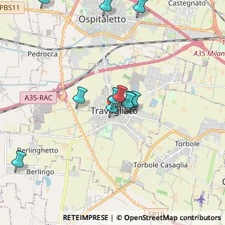 Mappa Via Andrea Mai, 25039 Travagliato BS, Italia (1.81818)