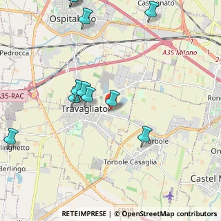 Mappa Via Brigata Orobica, 25039 Travagliato BS, Italia (2.45091)
