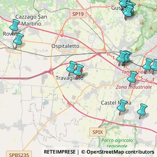 Mappa Via Brigata Orobica, 25039 Travagliato BS, Italia (6.7895)