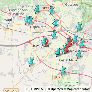 Mappa Via Brigata Orobica, 25039 Travagliato BS, Italia (4.43)