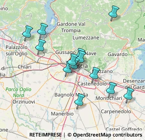 Mappa Via Lorenzo Ercoliani, 25125 Brescia BS, Italia (13.27462)