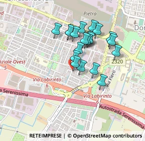 Mappa Via Lorenzo Ercoliani, 25125 Brescia BS, Italia (0.366)