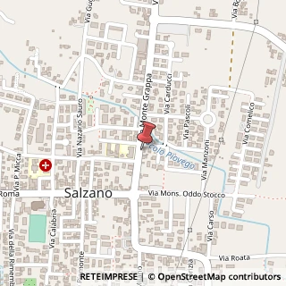 Mappa Via Montegrappa, 28, 30030 Salzano, Venezia (Veneto)