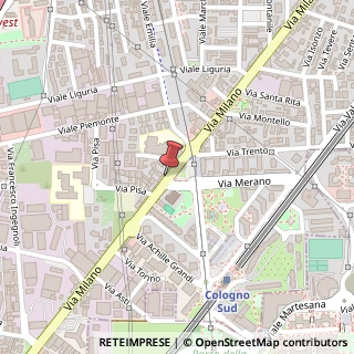 Mappa Via Milano, 90, 20093 Cologno Monzese, Milano (Lombardia)