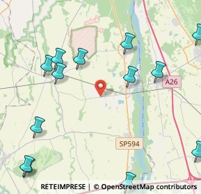 Mappa SP 65, 13030 Rovasenda VC (6.12933)