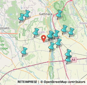 Mappa SP 65, 13030 Rovasenda VC (7.02357)