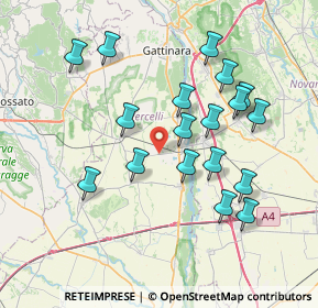 Mappa SP 65, 13030 Rovasenda VC (7.29056)