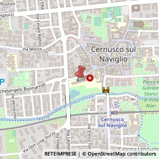 Mappa Via Uboldo Ambrogio, 34, 20063 Cernusco sul Naviglio, Milano (Lombardia)