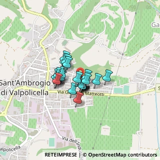 Mappa Via Alessandro Manzoni, 37015 Sant'Ambrogio di Valpolicella VR, Italia (0.25769)