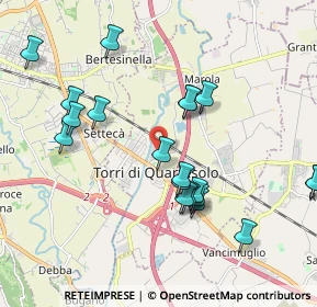 Mappa Via dei Finanzieri, 36040 Torri di Quartesolo VI, Italia (2.0305)