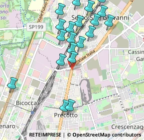 Mappa Viale Monza, 20099 Sesto San Giovanni MI, Italia (1.0565)