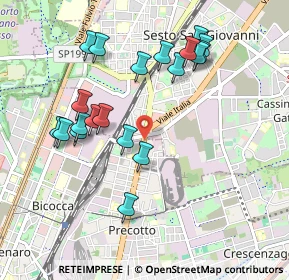 Mappa Viale Monza, 20099 Sesto San Giovanni MI, Italia (0.9715)