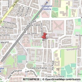 Mappa Via Giuseppe Garibaldi, 50, 20090 Vimodrone, Milano (Lombardia)