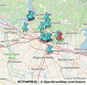 Mappa 25125 Brescia BS, Italia (10.51125)