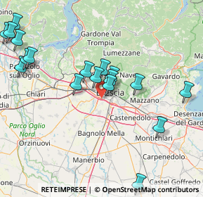 Mappa 25125 Brescia BS, Italia (18.13611)