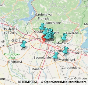Mappa 25125 Brescia BS, Italia (8.08273)