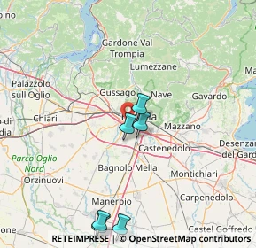 Mappa 25125 Brescia BS, Italia (33.75118)