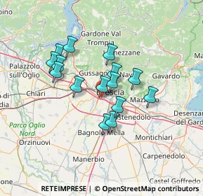 Mappa 25125 Brescia BS, Italia (10.81)
