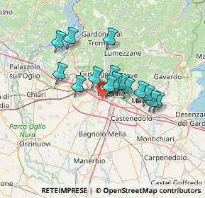 Mappa 25125 Brescia BS, Italia (10.20333)