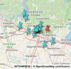 Mappa 25125 Brescia BS, Italia (7.62933)