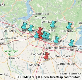 Mappa 25125 Brescia BS, Italia (11.3325)