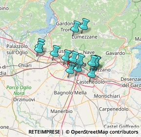 Mappa 25125 Brescia BS, Italia (8.85643)
